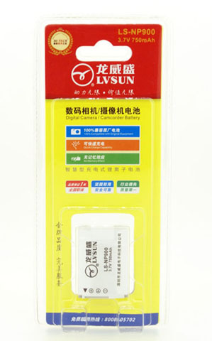 數(shù)碼相機電池LS-NP900包裝